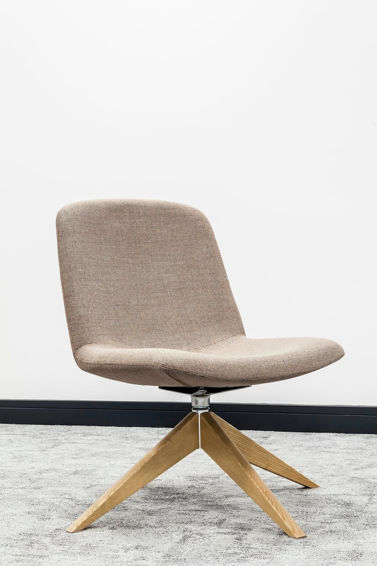 Ergonomic office chair in a sunlit home workspace